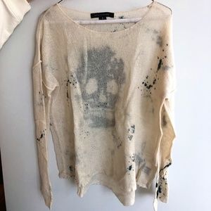Skull Cashmere Sweater